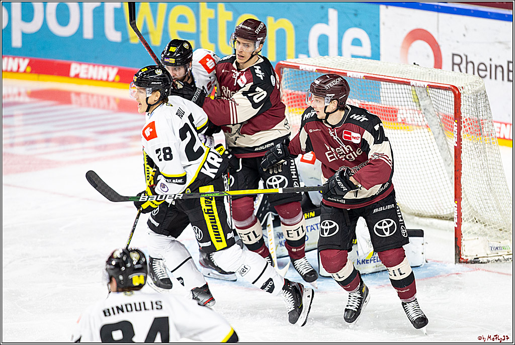 PENNY DEL;  Koelner Haie - Krefeld Pinguine; Koeln, 24.02.2021